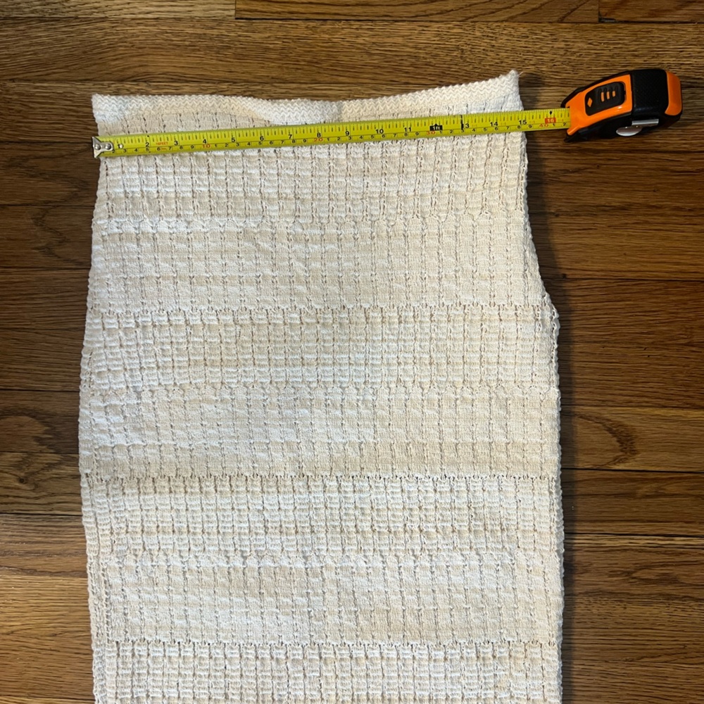 Zara Ivory Woven Ribbed Door Mat - Picture 6 of 10